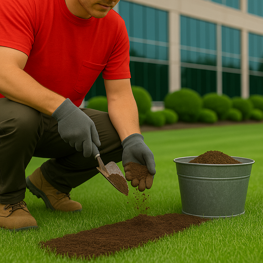 Commercial Lawn Dressing