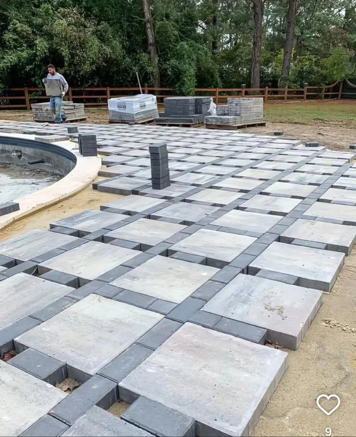Custom paver walkway South Florida
