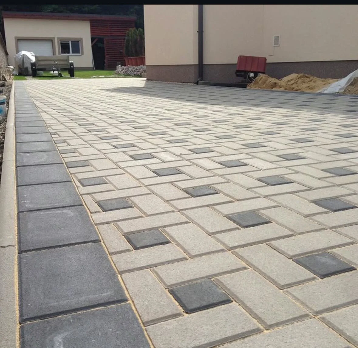 Hardscaping paver project