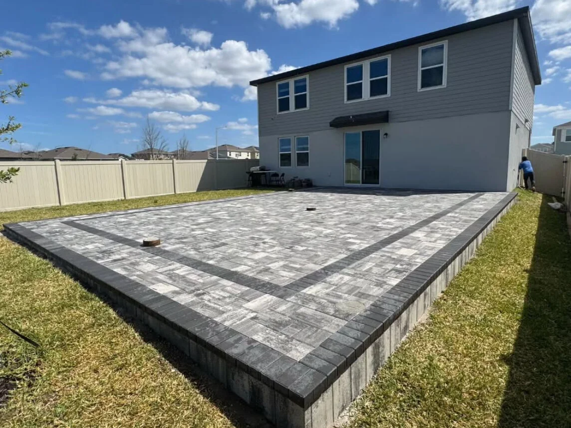 Driveway paver project Broward County